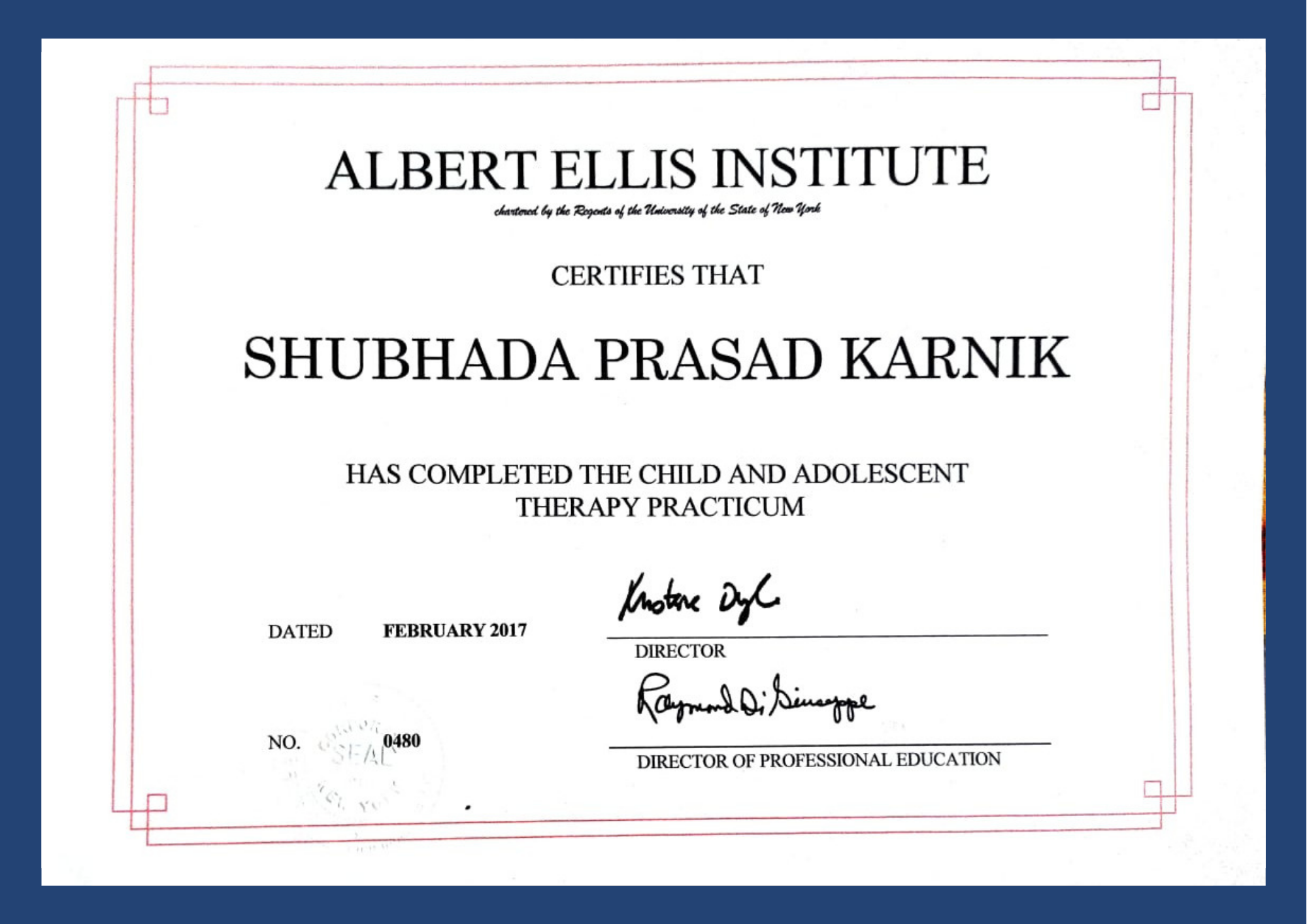 Child & Adolescent therapy